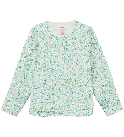 Vero Moda Girl Cardigan - VmIris - Cloud Dancer/Ditsy