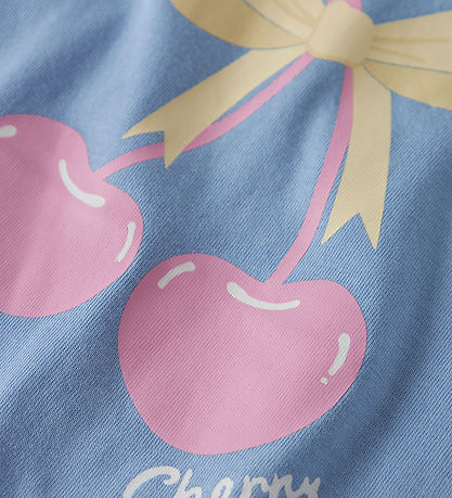 Name It T-shirt - NmfVigea - Serenity/Cherry