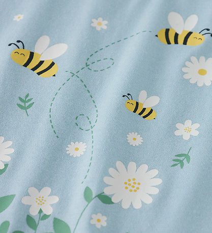 Name It T-shirt - NmfVigea - Cool Blue/Bubblebee