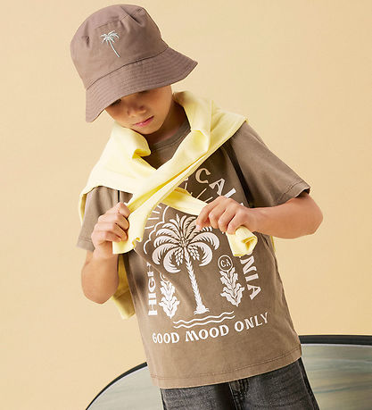 Name It T-shirt - NkmJarvu - Walnut