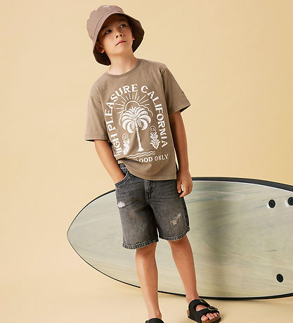 Name It T-shirt - NkmJarvu - Walnut