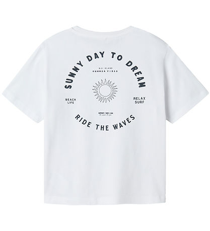 Name It T-shirt - NkmJanti - Bright White