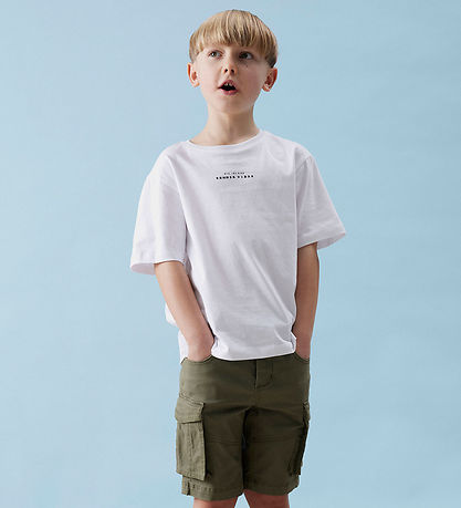 Name It T-shirt - NkmJanti - Bright White