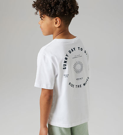 Name It T-shirt - NkmJanti - Bright White