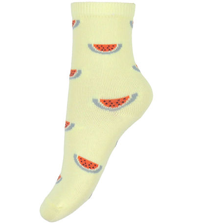 Name It Strømper - 3-pak - NmfHulli - Lemon Meringue/Ballerina/S