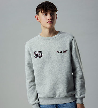 LMTD Sweatshirt - NlnRaca - Light Grey Melange