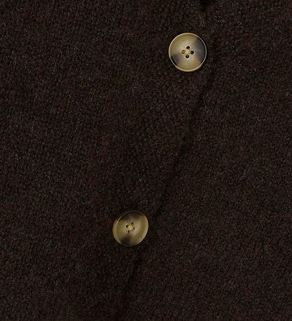 LMTD Cardigan - Strik - NlfNede - Chocolate Brown
