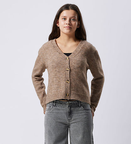 LMTD Cardigan - Strik - NlfNede - Savannah Tan