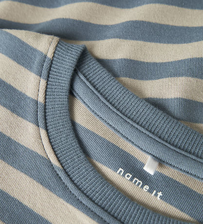 Name It T-shirt - NmmJamoe - Pure Cashmere/Blue Mirage
