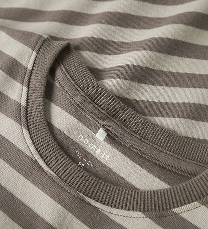 Name It T-shirt - NmmJamoe - Pure Cashmere/Walnut