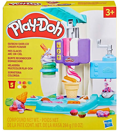 Play-Doh Modellervoks - Rainbow Swirl Ice Cream