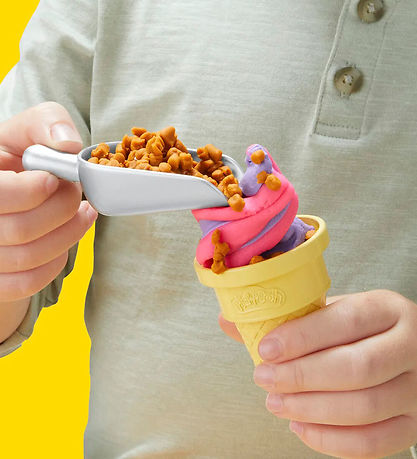 Play-Doh Modellervoks - Rainbow Swirl Ice Cream