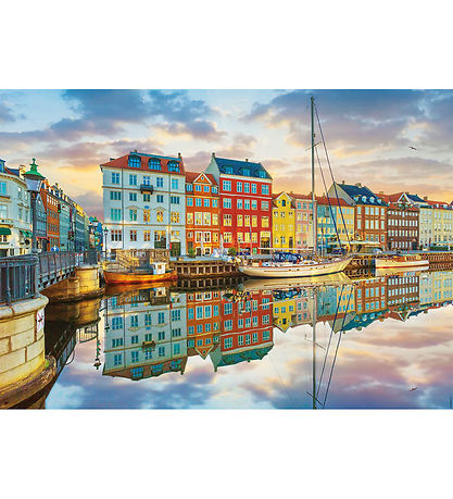 Educa Puslespil - 2000 Brikker - Sunset At Copenhagen