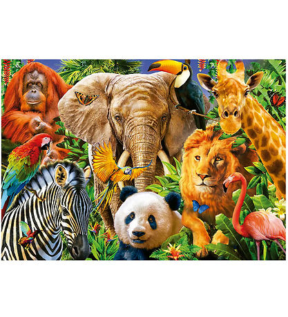 Educa Puslespil - 500 Brikker - Wild Animal Collage