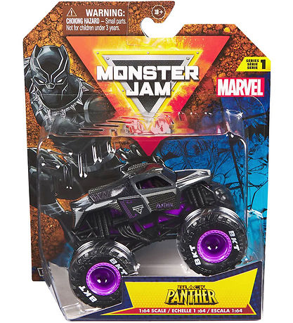 Monster Jam Truck - 1:64 - Marvel - Black Panther