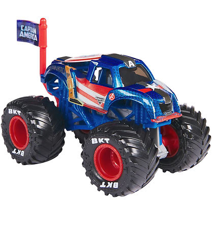 Monster Jam Truck - 1:64 - Marvel - Captain America