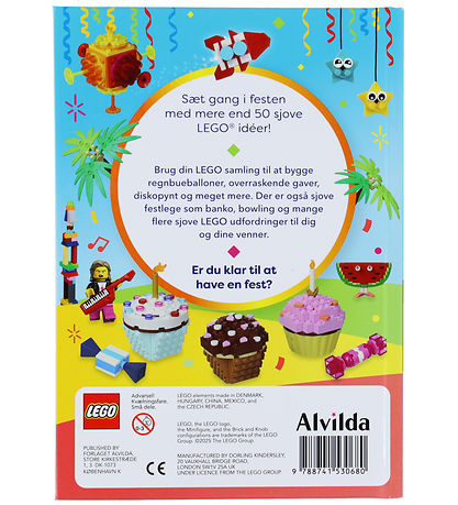 Alvilda Bog - LEGO Festideer - Bog Med Klodser