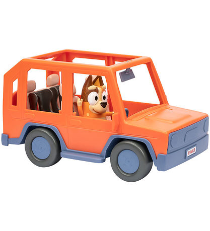 Bluey Legesæt - Familiens 4WD Feriebil m. Figur