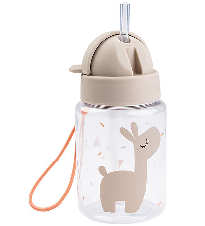 Done by Deer Drikkedunk m. Sugerør - 280ml - Celebration Sand