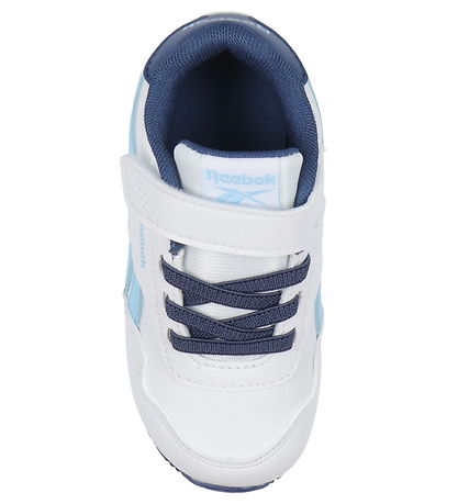 Reebok Sko - Royal Jog 3.0 Elastic & Top Strap - White/Blue