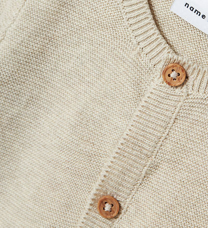Name It Cardigan - Strik - NbmJolle - Peyote Melange