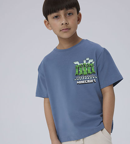 Name It T-shirt - NkmMamun Minecraft - Blue Mirage