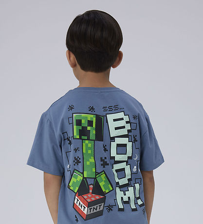 Name It T-shirt - NkmMamun Minecraft - Blue Mirage