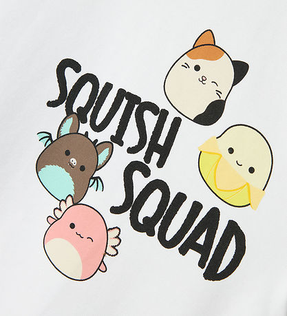 Name It T-shirt - NkfMomi Squish - Bright White