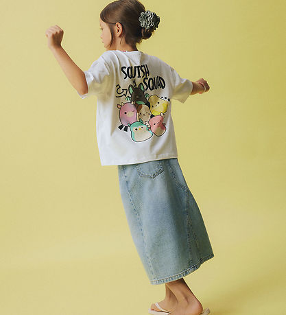 Name It T-shirt - NkfMomi Squish - Bright White