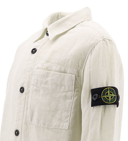 Stone Island Skjorte - Gesso