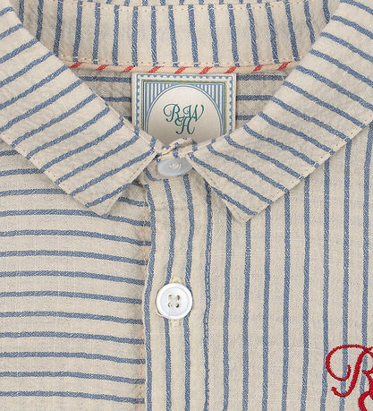 Konges Sløjd x Rosie H-W Skjorte - Duo - Stripe Blue