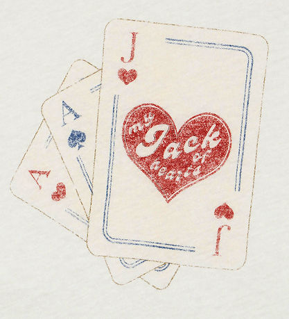 Konges Sløjd x Rosie H-W T-shirt - Jack - Antique White