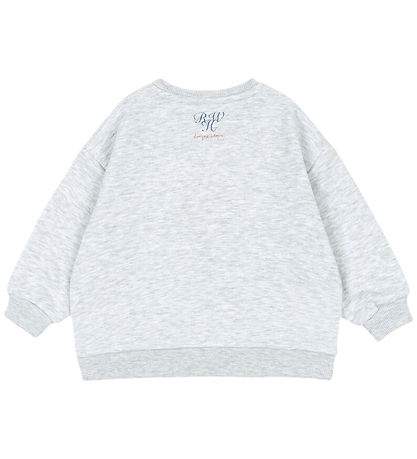 Konges Sløjd x Rosie H-W Sweatshirt - Jack - Light Grey Melange