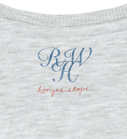 Konges Sløjd x Rosie H-W Sweatshirt - Jack - Light Grey Melange
