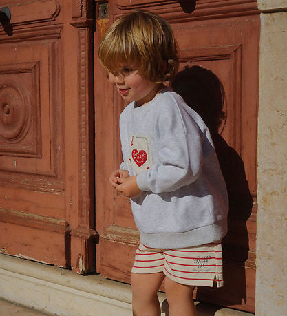 Konges Sløjd x Rosie H-W Sweatshirt - Jack - Light Grey Melange