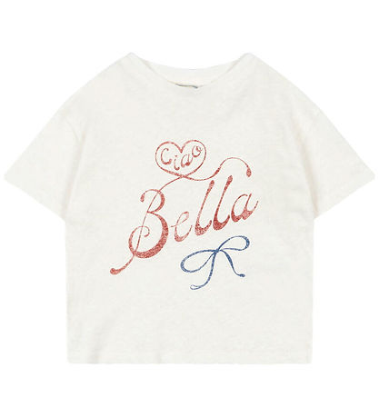 Konges Sløjd x Rosie H-W T-shirt - Bella - Antique White