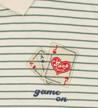 Konges Sløjd x Rosie H-W Polo - Gameon - Terra Stripe