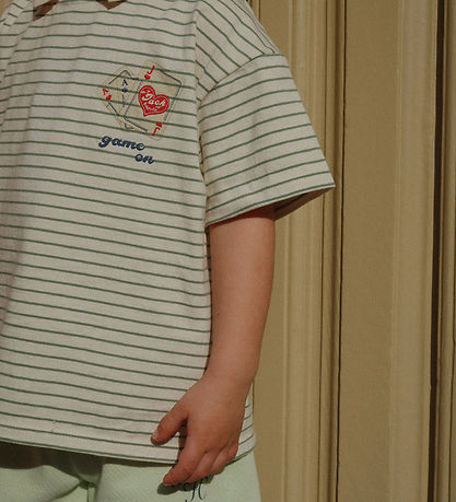 Konges Sløjd x Rosie H-W Polo - Gameon - Terra Stripe