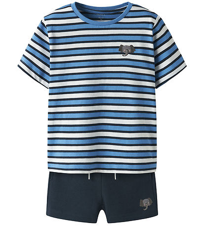 Name It Shortssæt - NmmJellan/Janko - Marina/W Dark Sapphire