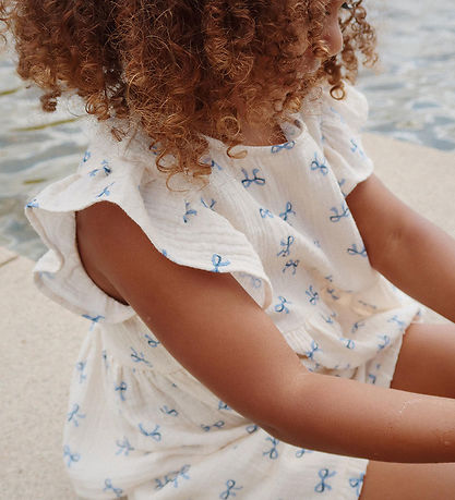 Konges Sløjd Shorts - Musselin - Coco - Bow Blue
