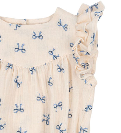 Konges Sløjd Sommerdragt - Coco - Bow Blue