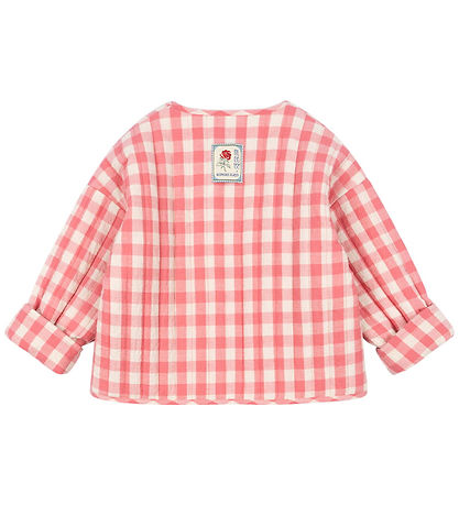 Konges sløjd x Rosie H-W Termojakke - Peach Blossom Check