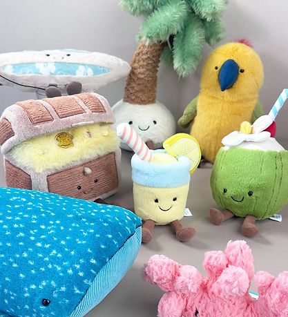 Jellycat Bamse - 34x16 cm - Amuseables Pammie Palm Tree