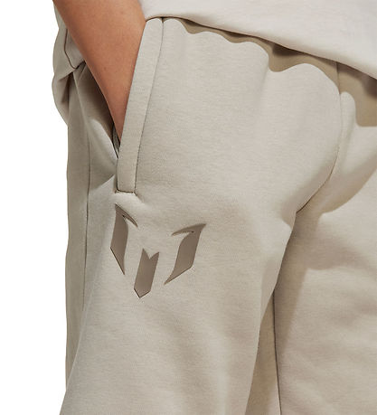 adidas Originals Sweatshorts - Messi - Lysebrun