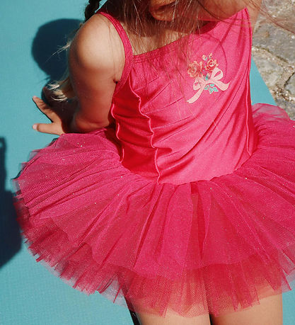 Konges Sløjd Gymnastikdragt - Tyl - Marina - Rose Red