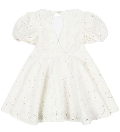 Konges Sløjd Kjole - Glasie - Antique White m. Broderie Anglaise