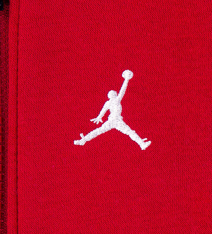 Jordan Sweatsæt - Cardigan/Sweatpants - Sort m. Logo