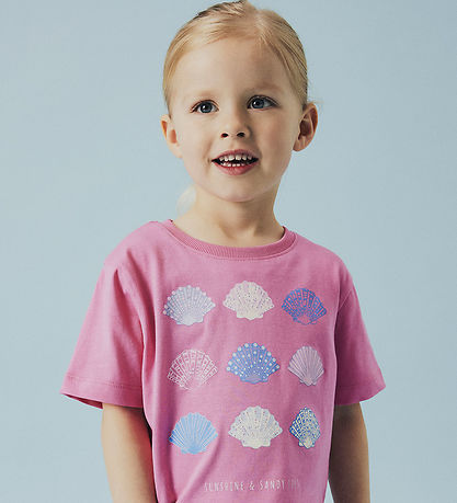 Name It T-shirt - NmfJassa - Aurora Pink