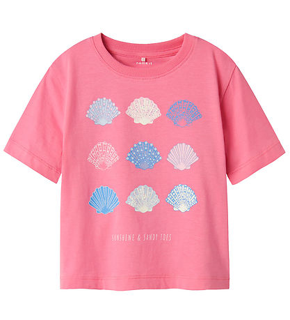 Name It T-shirt - NmfJassa - Aurora Pink