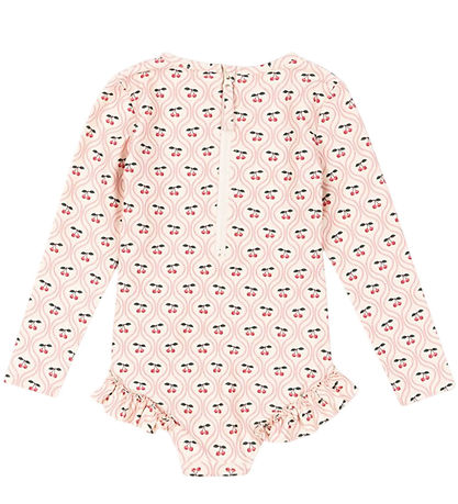 Konges Sløjd Badedragt - Merle - Cherry Pink MOTIF